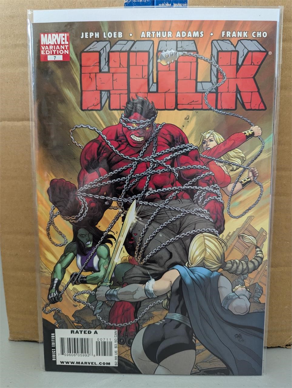 Hulk, #7  Variant- Marvel Comics