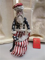 Civil War Santa 12" with Box