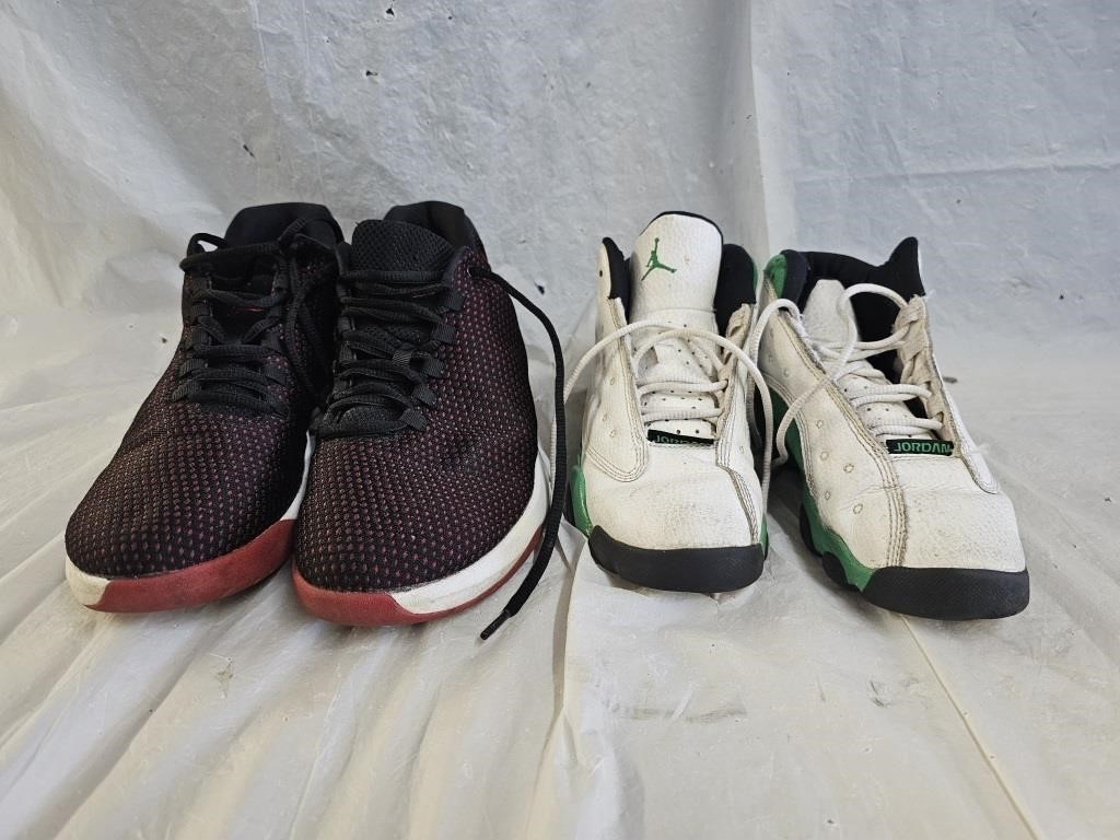 2 Pairs of Nike Jordan Youth Shoes