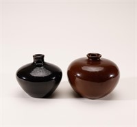 Single glazed wine pot