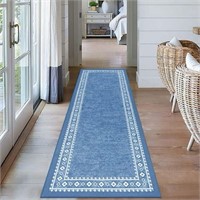 2' x 6'  Findosom 2'x6' Boho Non Slip Washable Run