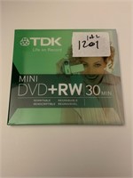TDK MINI DVD+RW 30 MINS