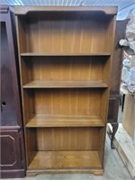 36" 4 Tier Wood Bookcase