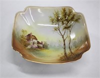 R.S Prussia Germany Hand Painted Bowl 8"