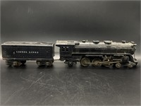 Vintage Lionel Die-cast Steam Train & Cart