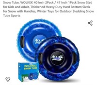 MSRP $23 Snow Tube