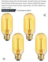 MSRP $12 LED Edison Bulbs