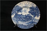 Shakespeare's Country Ironstone Bread Plate