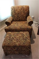 Matching Chair & Ottoman