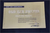 Vintage 1950's ESSO Old Car Prints in Full