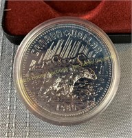 1980 Canada commemorative dollar commémoratif