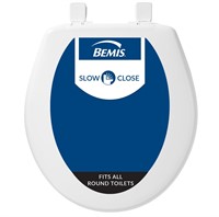 BEMIS 730SLEC 000 Toilet Seat will Slow Close and