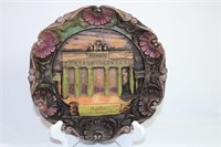 Vintage Wooden Carved Wall Hanger -Berlin, Germany