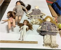 Lot of dolls