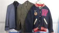 Wilkinsburg Letterman Jacket-Med, Military