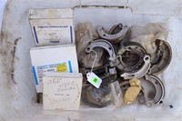 TOTE OF MISCELLANEOUS BRAKE SHOES
