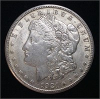 1921-S MORGAN SILVER DOLLAR