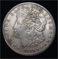 1921-S MORGAN SILVER DOLLAR