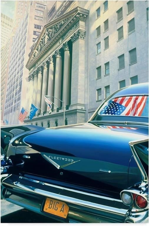 *NEW*$140  , 59 Cadillac Wall Art, 24x36"