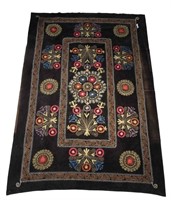 EMBROIDERED SUZANI WALL HANGING