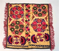 EMBROIDERED SUZANI WALL HANGING