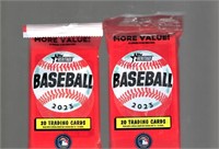 2023 Topps Heritage Baseball Hanger Value Packs -