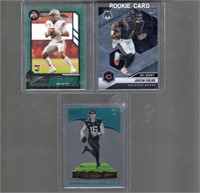 2 Justin Fields & 1 Trevor Lawrence Rookie Cards
