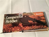 CAMPERS HATCHET WITH STAINLESS STEEL BLADE-USED