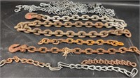 Tow Chain and hooks, loose Chains