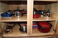 CONTENTS OF KITCHEN CABINET