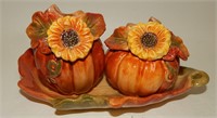 Pumpkin & Acorn Shakers of Autumn Leaf Base