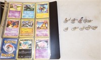 Pokemon Cards & Pewter Grenadier Skeleton Figures