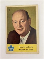 1959 Parkhurst Hockey Card - Punch Imlach #15