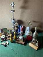Bowlers Lot of Vintage Items