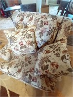 floral chair (matches lot 47)