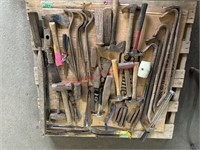 Pallet Full Of Assorted Hand Tools