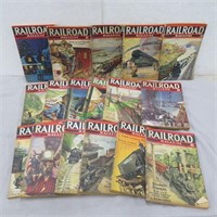 Railroad Magazines- 17 Issues -1939 & 1940