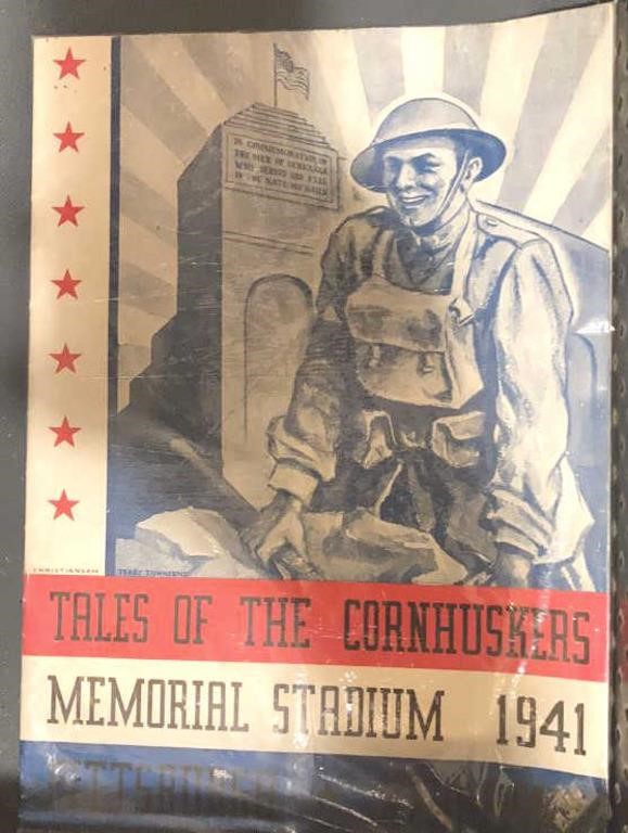 1941 Nebraska Football Program vs Pittsburgh