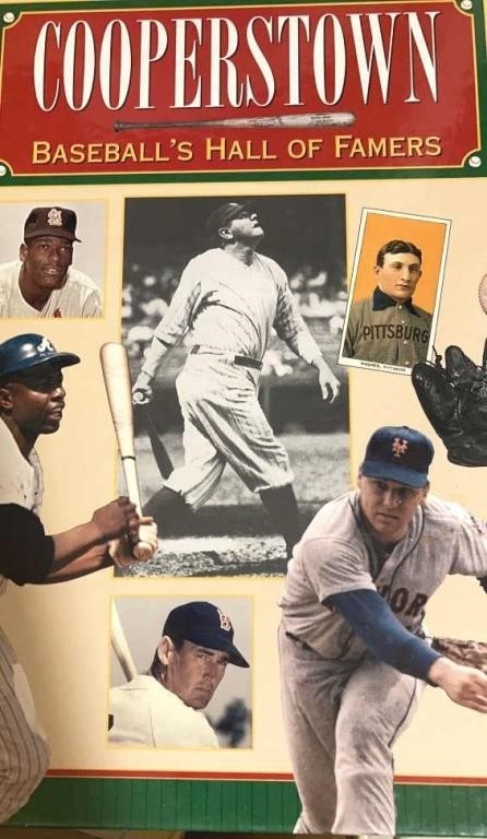 Cooperstown Baseballs Hall OF Famers Book