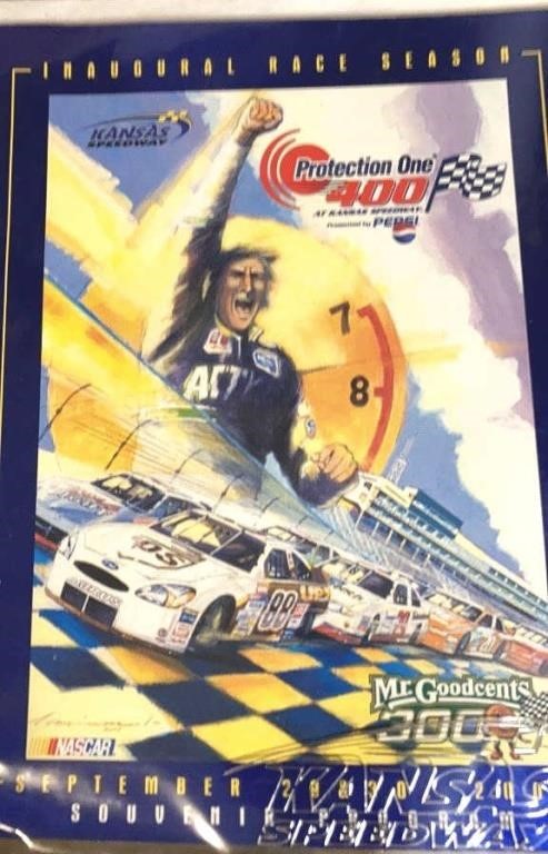 Inaugural Kansas Speedway NASCAR Program