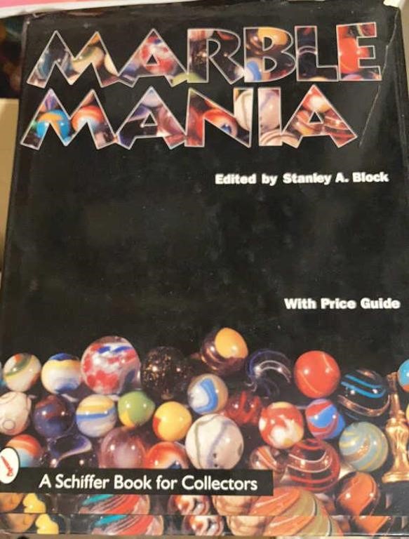 1998 HArdback MARBLE MANIA Book