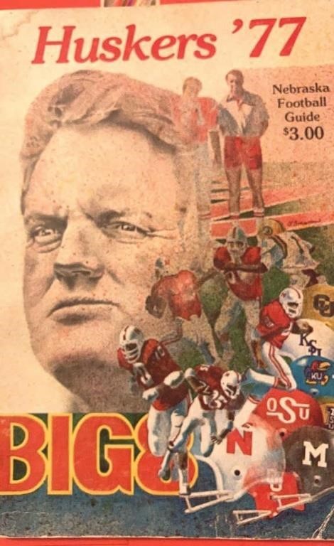 1977 Nebraska Football Media Guide