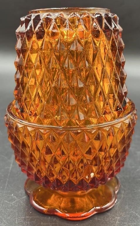 Indiana Amber Diamond Fairy Lamp