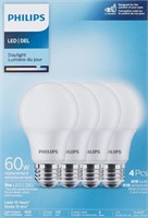 Philips 463398 Led 60W A19 Daylight Non Dimmable(5