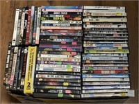 LARGE BOX OF DVD MOVIES INCLUDING TAKEN,