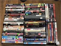 LARGE BOX OF DVD MOVIES INCLUDING SCARY MOVIE 4,