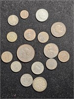 Pre 1900 Foreign Coins - var. countries