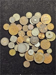 After 1900 Foreign Coins - var. countries