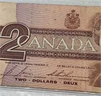 1986 canada $2 bill