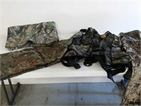 Bow Case/Safety Harness/Camo Pants
